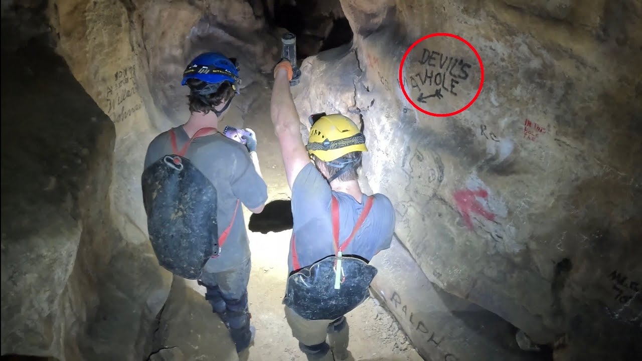 We Found The Devils Hole 5 Miles Into This Cave Under A Rock Shelter Next to Burial Grounds