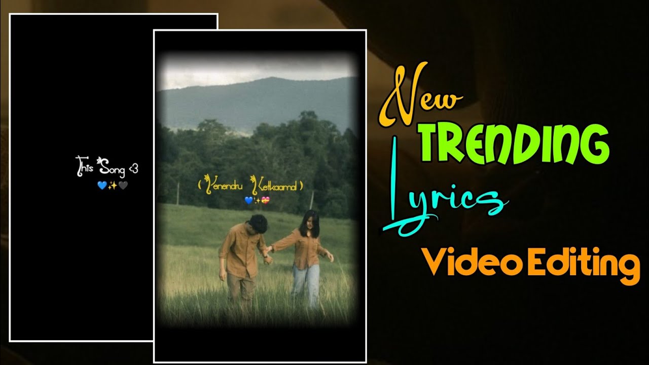 New trending lyrics video editing 2025 / Alightmotion Video editing Tamil / Chutti Tech Tamil 
