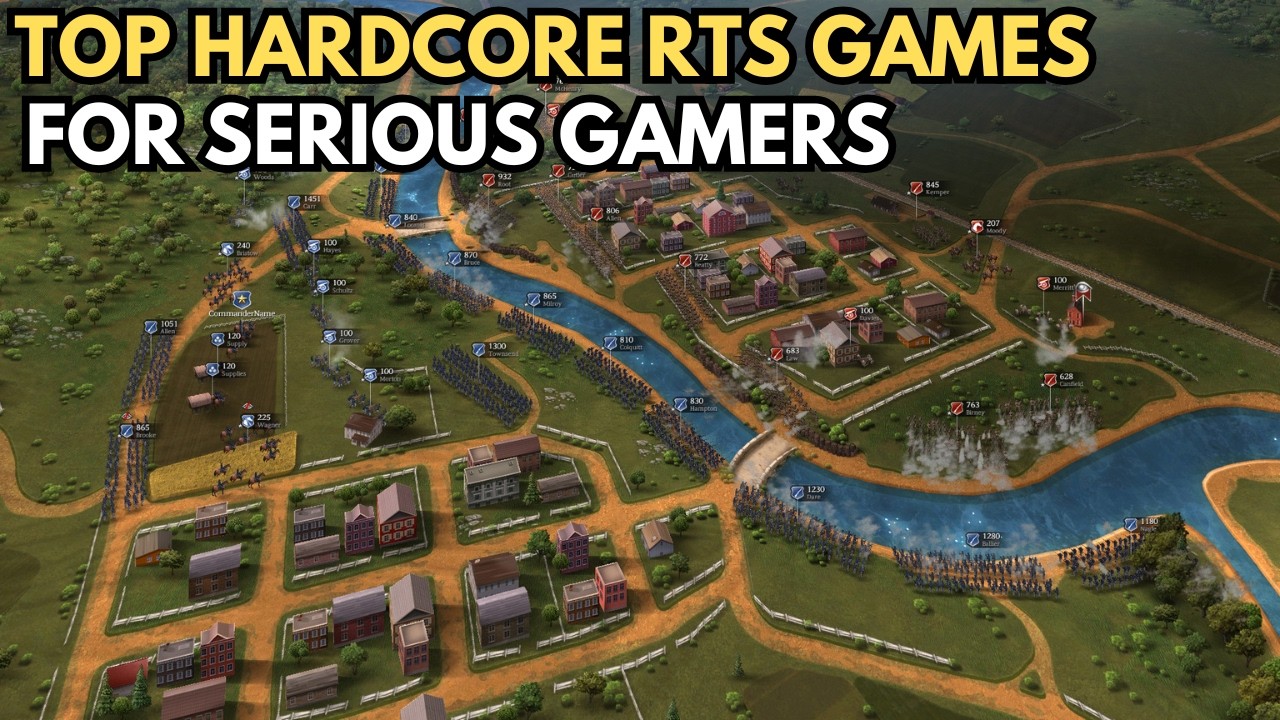 Challenge Yourself! Top Complex RTS Games You Need to Play !!