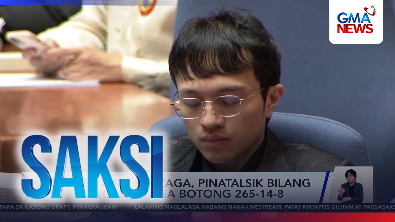 Rep. Kiko Barzaga, pinatalsik bilang kongresista sa botong 265-14-8 | Saksi
