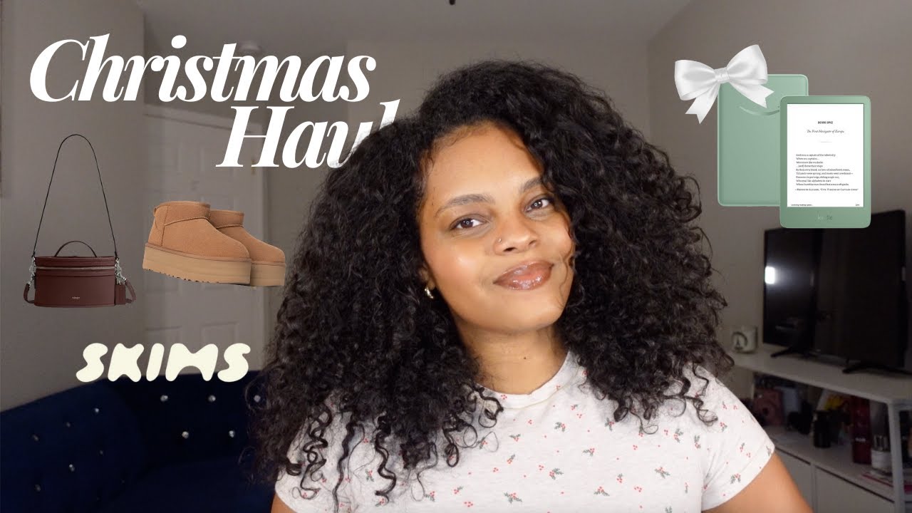 Everything I got for Christmas 2025 Haul | Skims, Cameras, Kindles & MORE!
