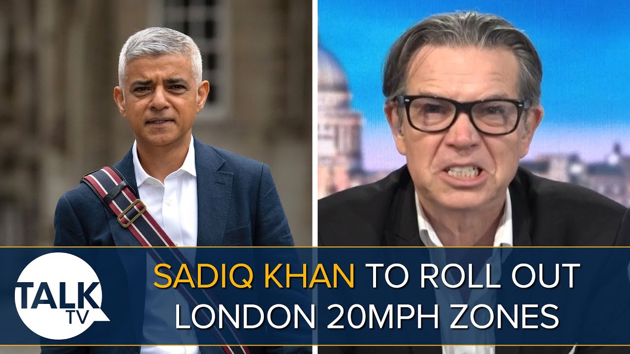 “People Aren’t HAPPY!” | Sadiq Khan Rolls Out 20mph Zones Across London