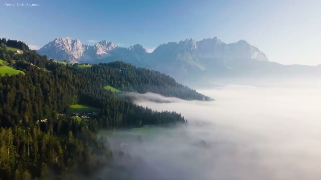 Эдгар Туниянц Нежная мелодия. Edgar Tuneyants Delicate melody. Горы и реки с высоты птичьего полета.