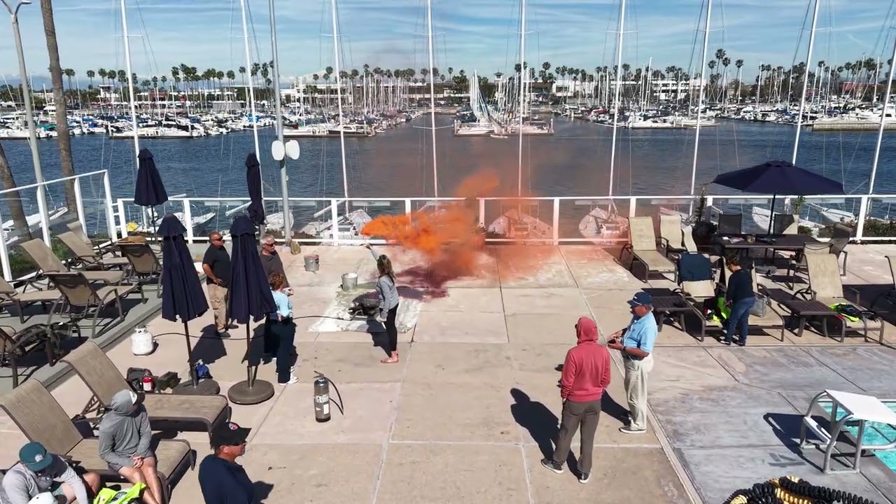 2026 Safety at Sea Smoke Flare demo