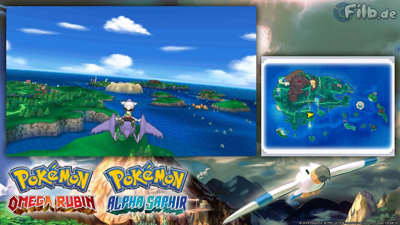 Pokémon Alpha Saphir – Teil 35: Neue Pokémon, Überflieger, Residenz Malvenfroh