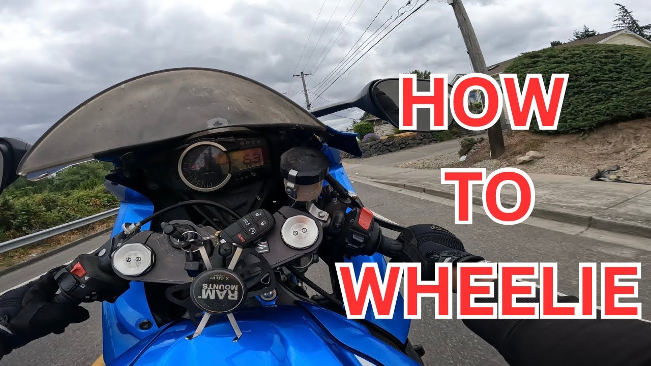 How To Wheelie A Motorcycle Under 10 Minutes