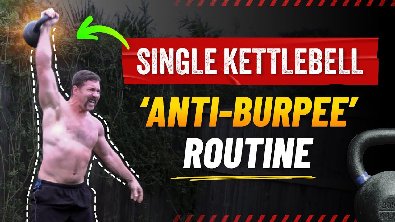 Ditch Burpee's Forever! Single Kettlebell "Man Maker Routine | Coach MANdler
