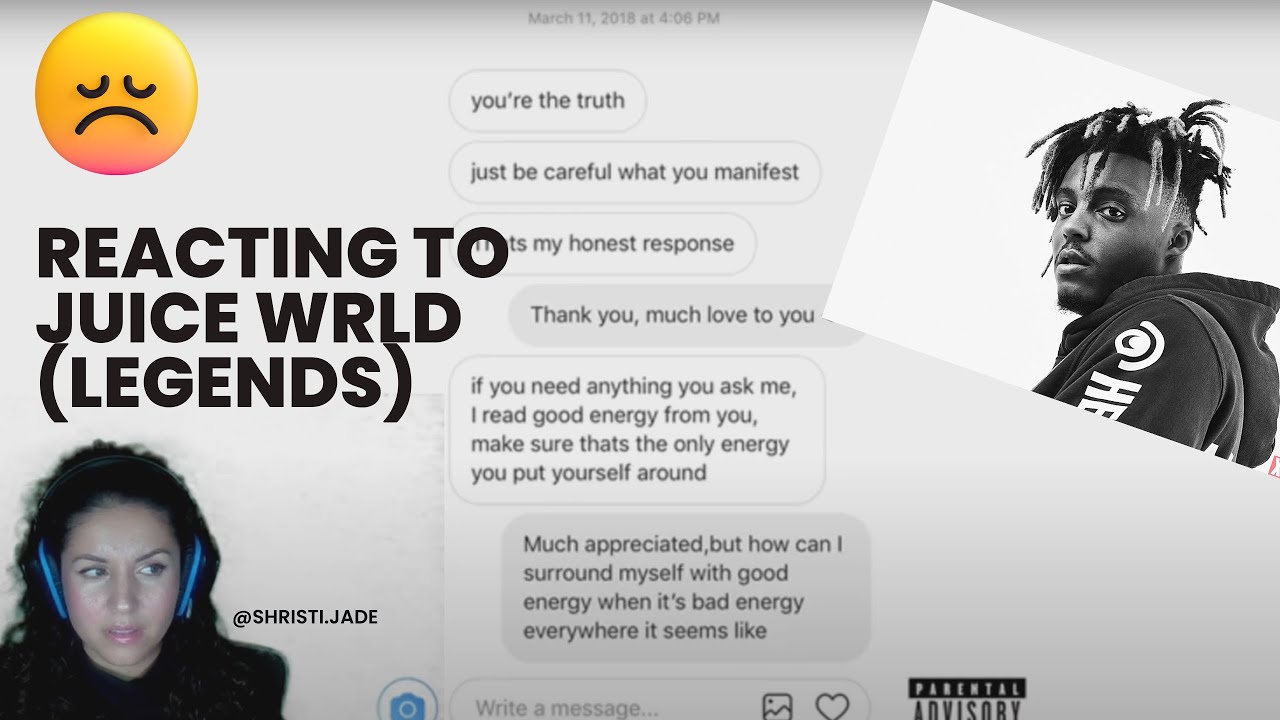 REACTING TO #juicewrld - Legends (Australian/Nepalese singer-songwriter reaction)