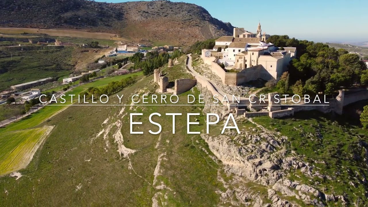 Estepa. Castillo y cerro de San Cristobal (Sevilla) España