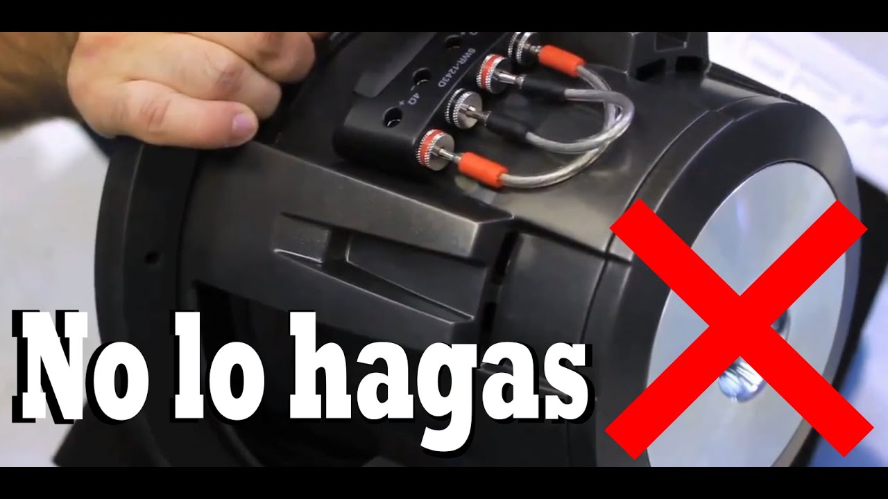 Que pasa si conecto solo una bobina de mi subwoofer