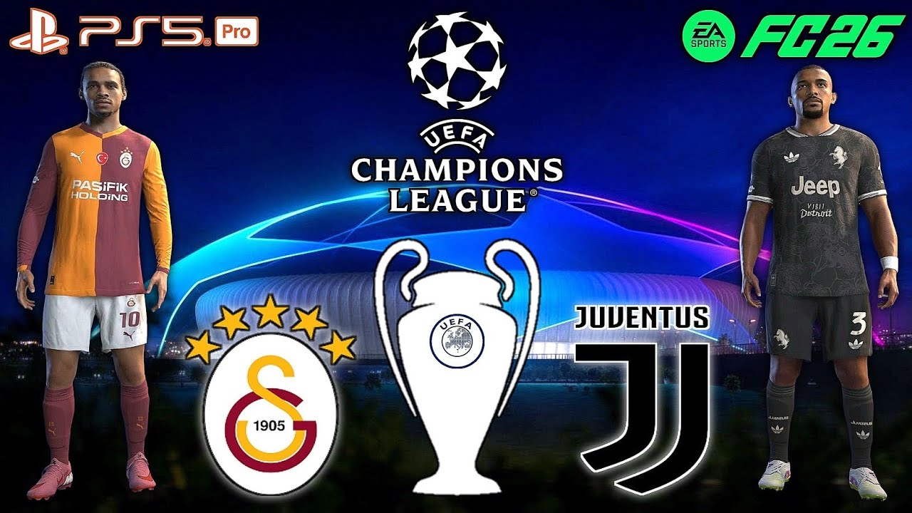 FC 26- GALATASARAY VS JUVENTUS | UCL 25/26 | KNOCKOUT PLAYOFFS 1ST LEG | FT SANE, VLAHOVIC | PS5 PRO