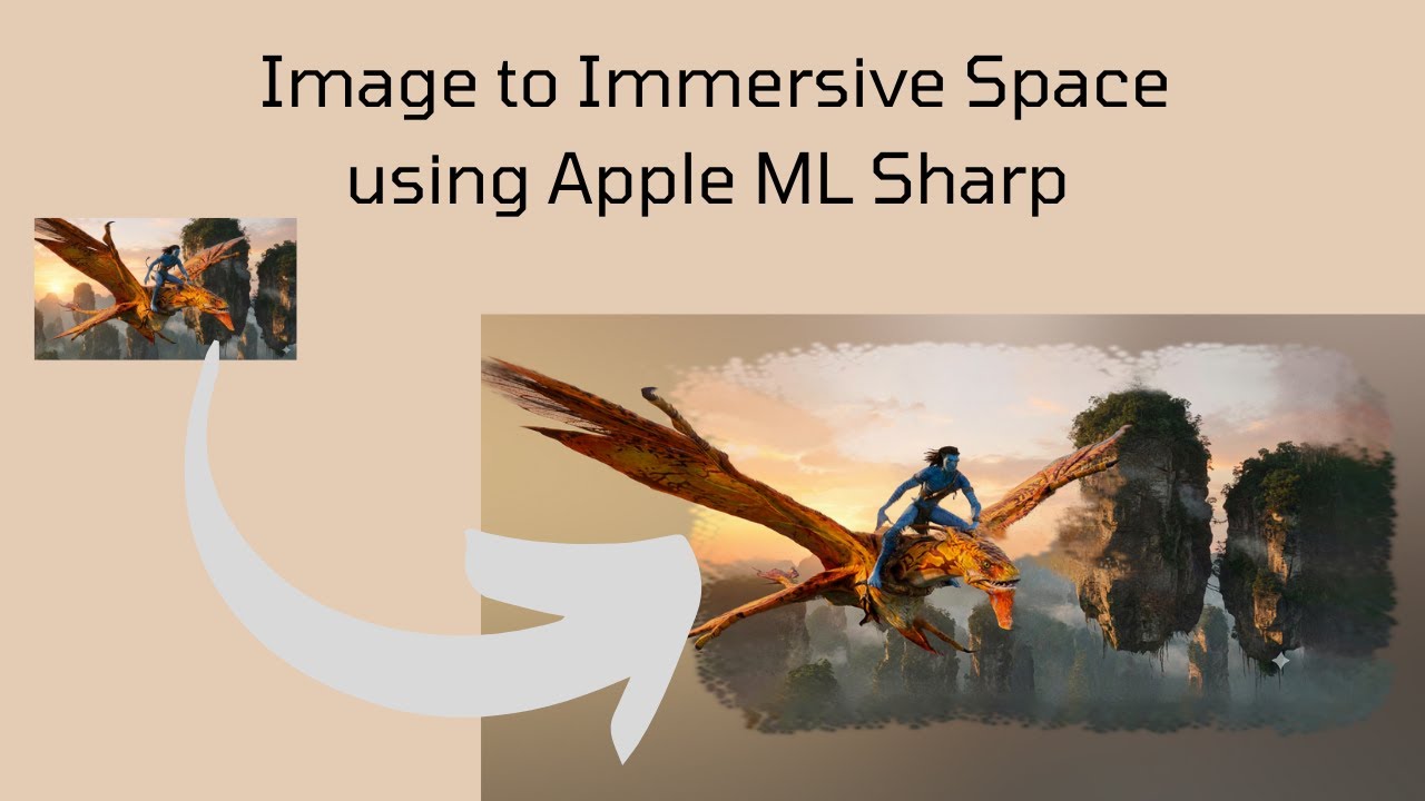 Apple ml-sharp tutorial with AirVis