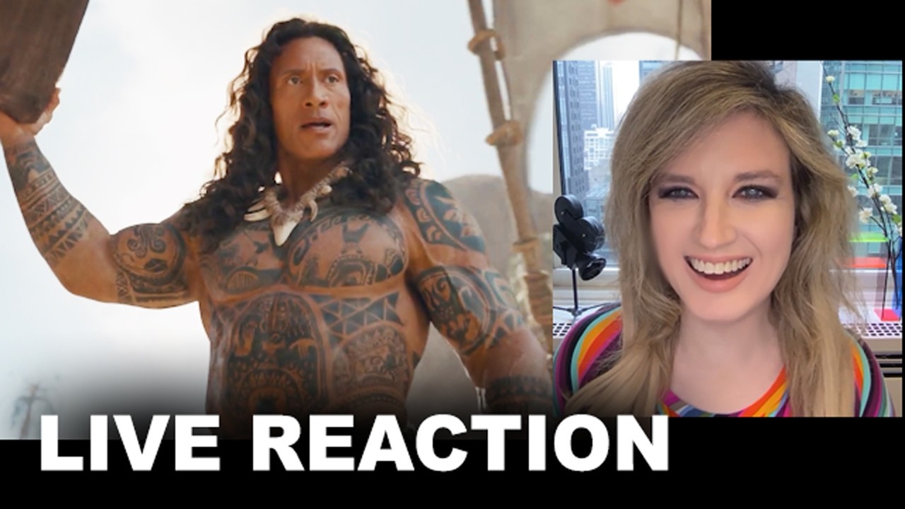 Moana Live Action Trailer REACTION - 2026 Dwayne Johnson