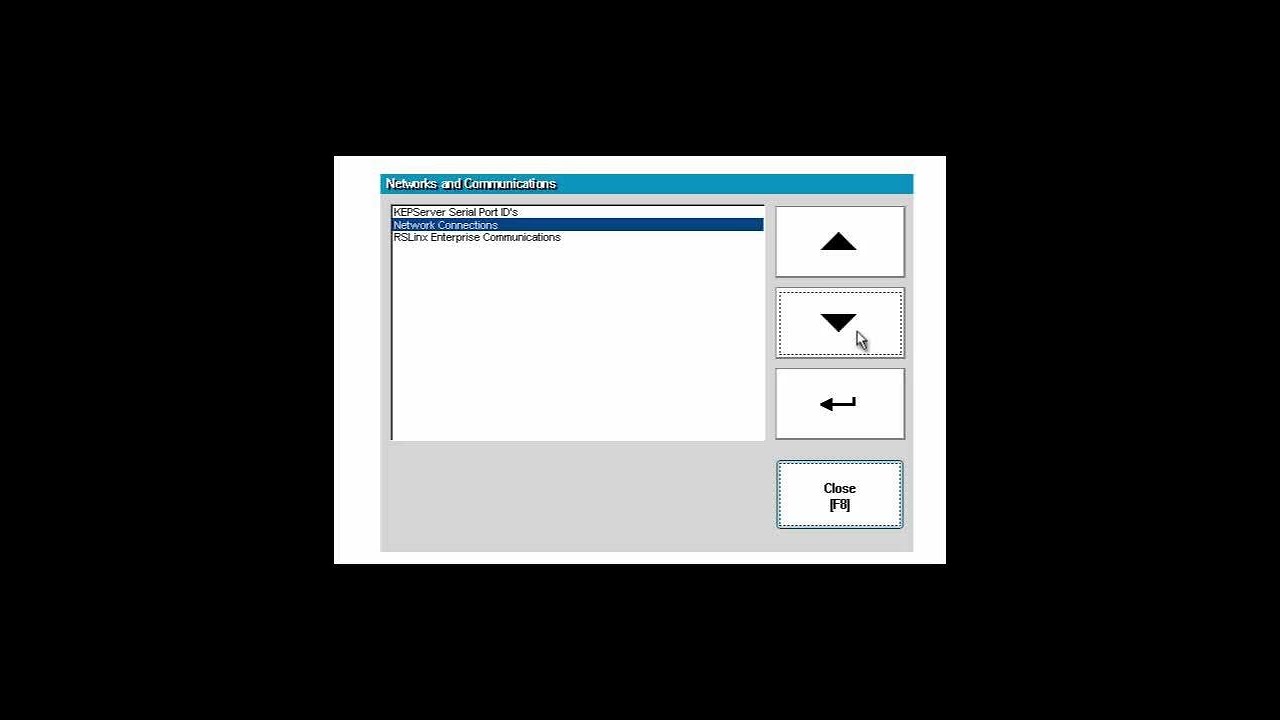 PanelView Plus & FactoryTalk View ME Introduction - Set Up a PanelView Plus for Communications