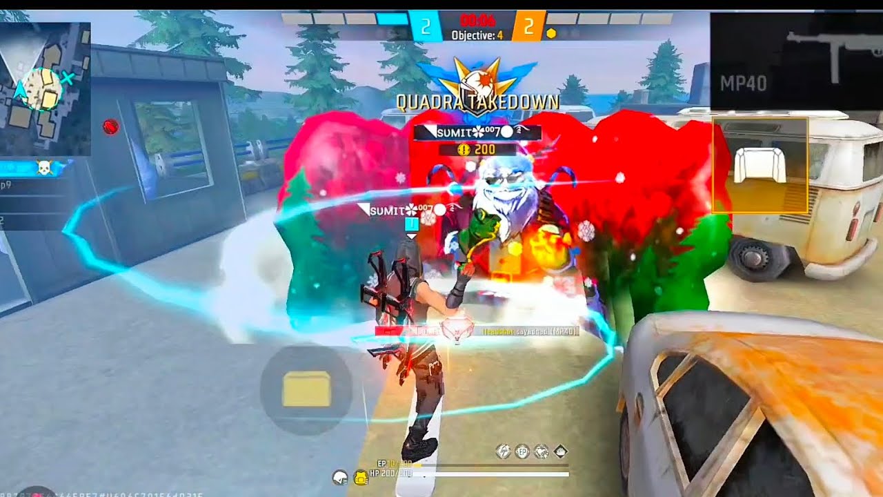 CS RANK 😱 1VS4 MP40 ENOUGH CLUTCH ⚡ #freefire #foryou #foryoupage 
