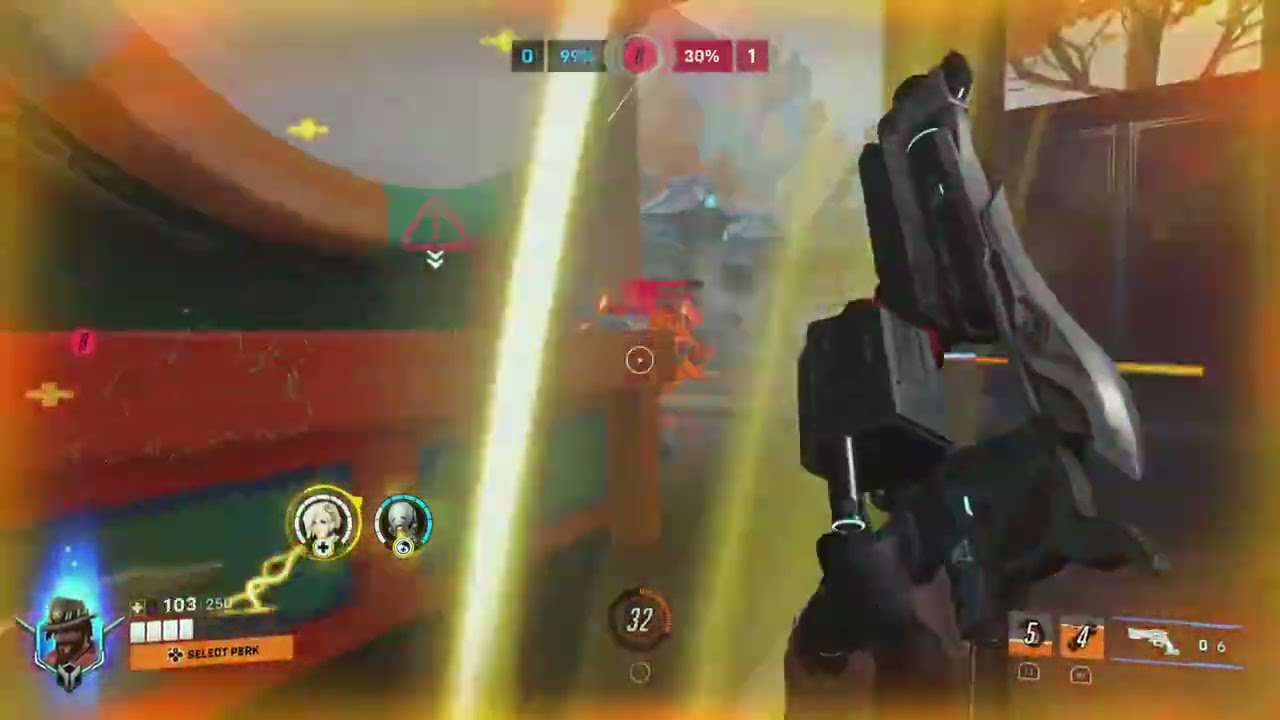 Was battling to win this round !! #gameplay #gaming #gamer #overwatch2 #fortniteclips 
