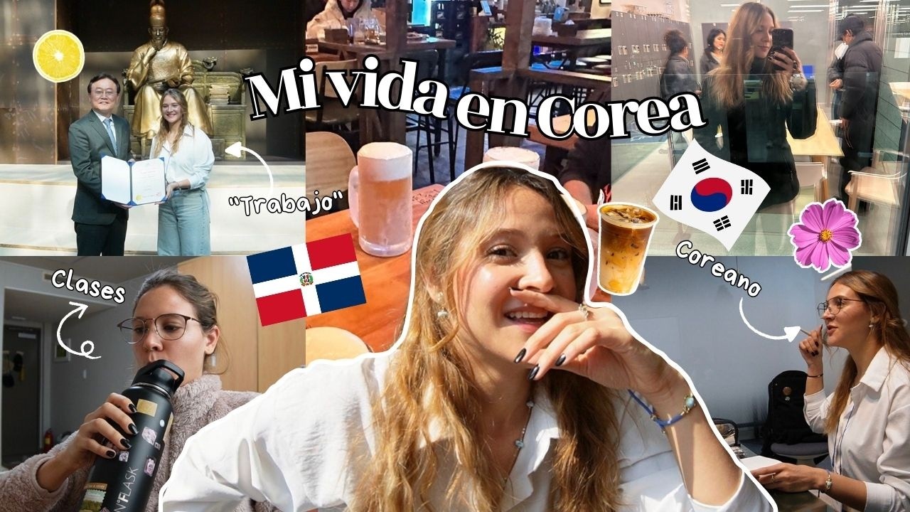 Así es mi vida en Corea 🇩🇴🇰🇷 | Dominicana estudiando una maestría en #corea