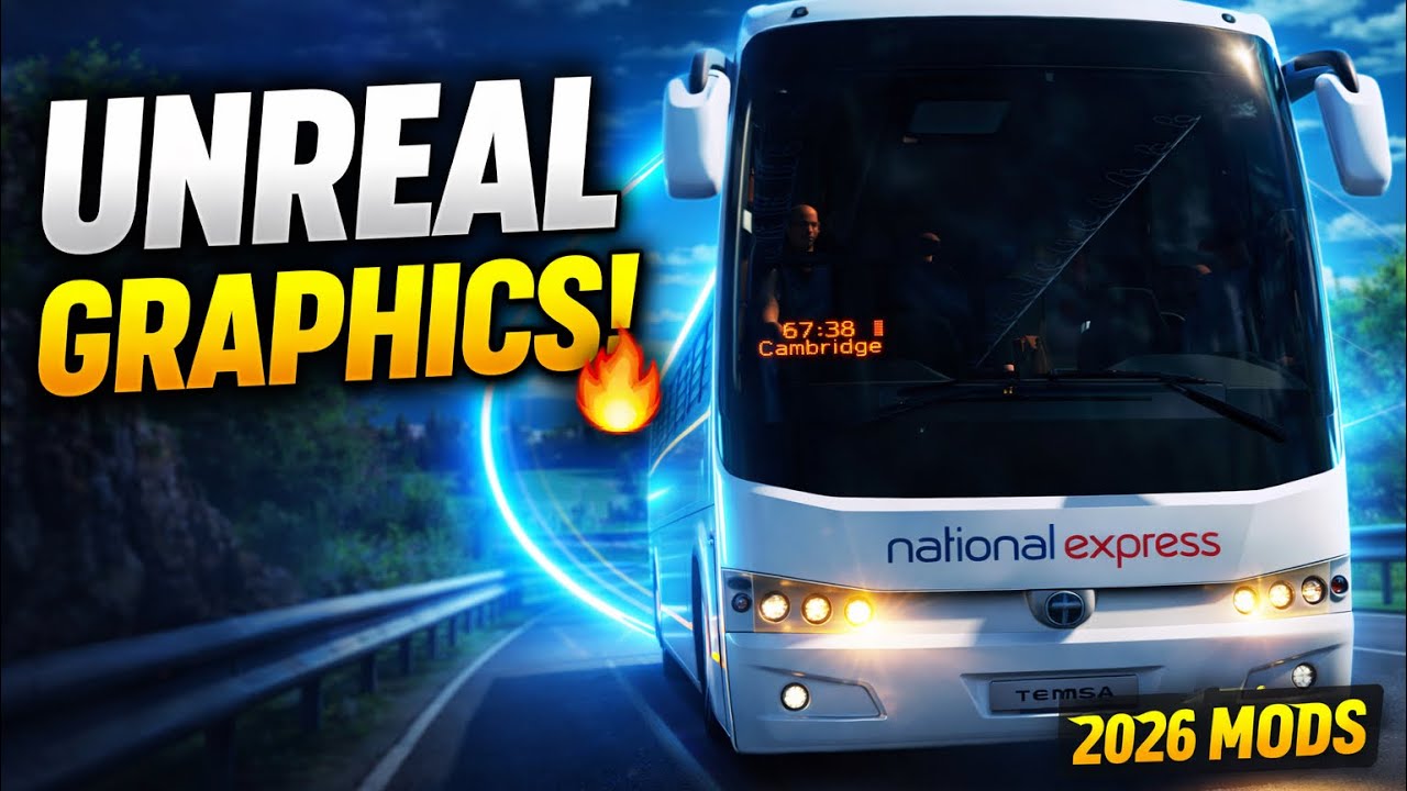 ETS2 & ATS Trucks and Coaches -  New 2026 Graphics Mods