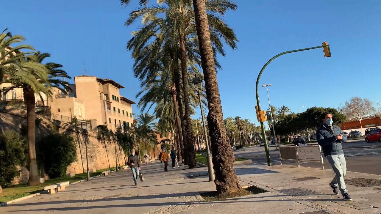 4K🕍Palma de Mallorca🌟12.01.2021
