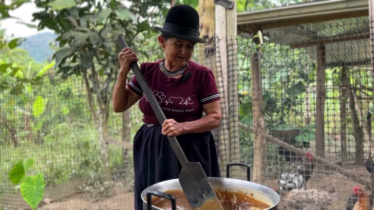 El mejor MANJAR de leche casero hecho en leña