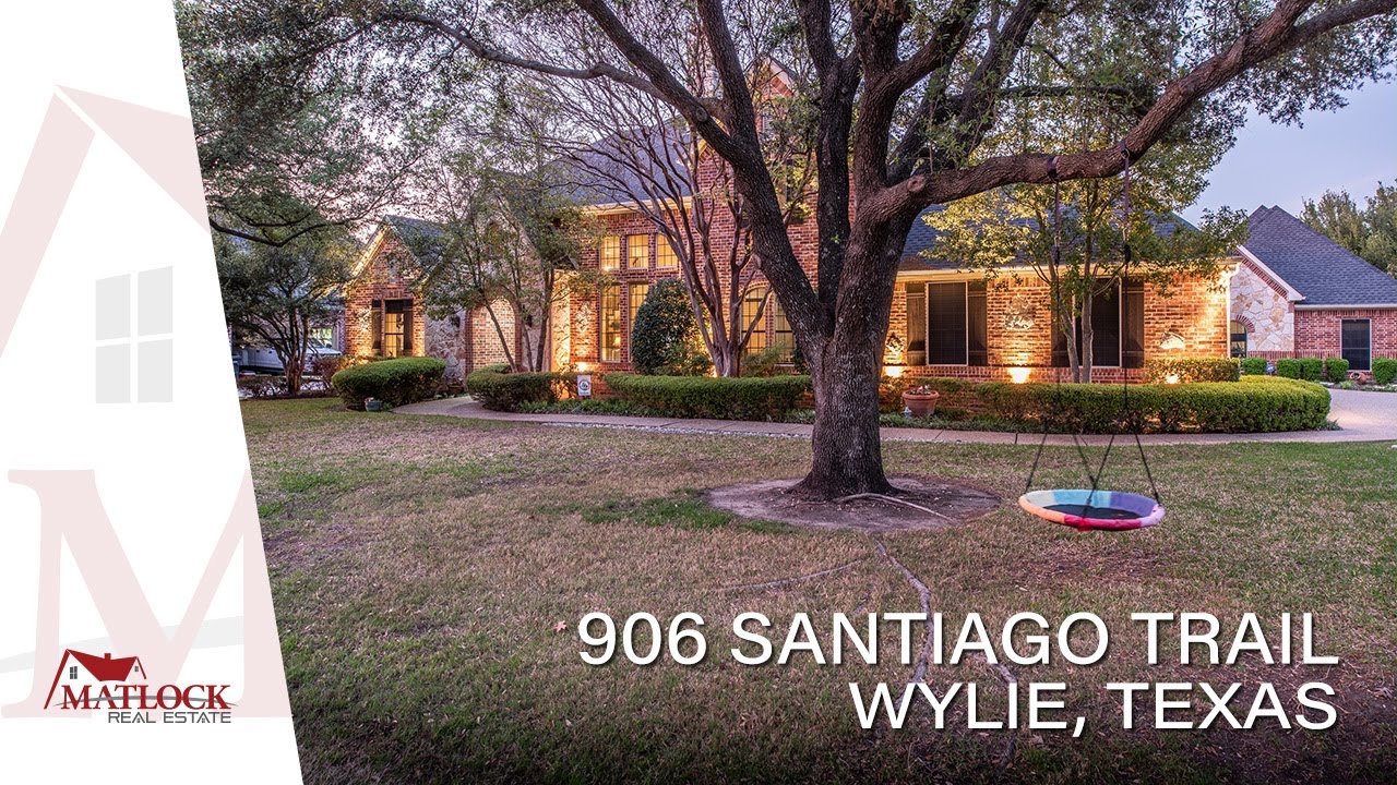 906 Santiago Trail, Wylie, Texas - Beautiful Custom Estate w/ Full Casita - Shot in Stunning 4K!!!