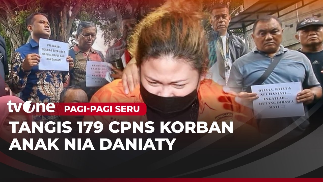 Tangis 179 CPNS Korban Anak Nia Daniaty | Pagi-Pagi Seru tvOne