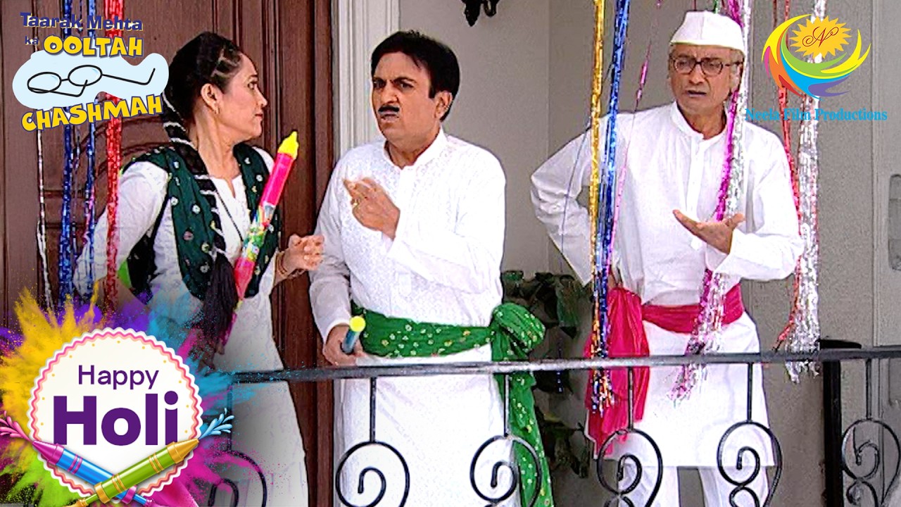 Residents Get Locked Inside Their House On Holi | Taarak Mehta Ka Ooltah Chashmah | Holi Special