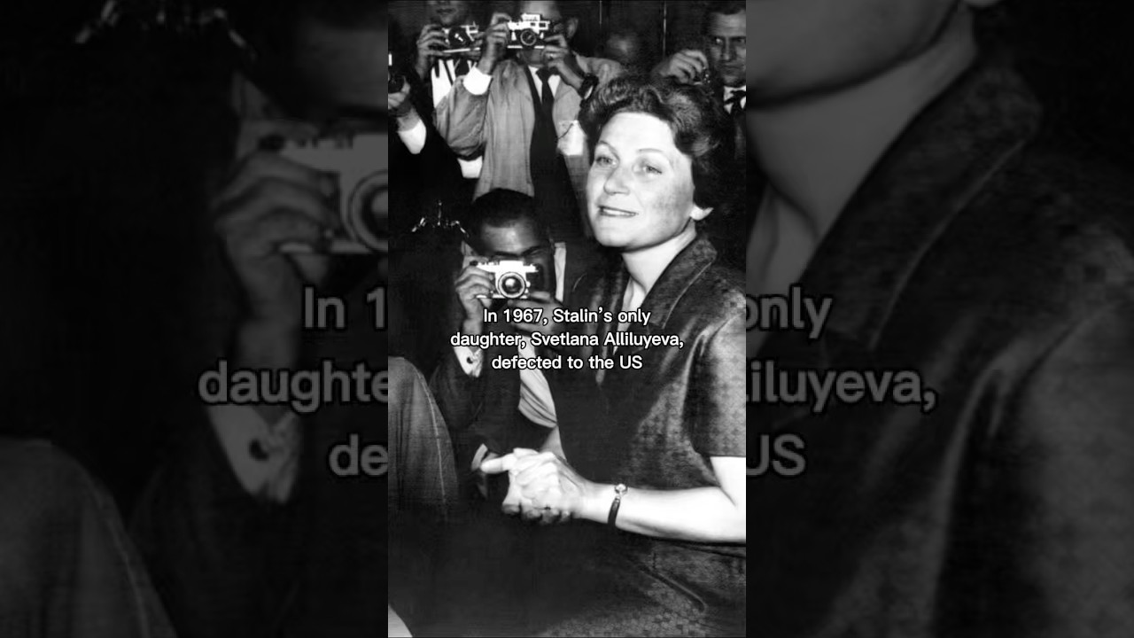 When Stalin&rsquo;s daughter defected to the US #history