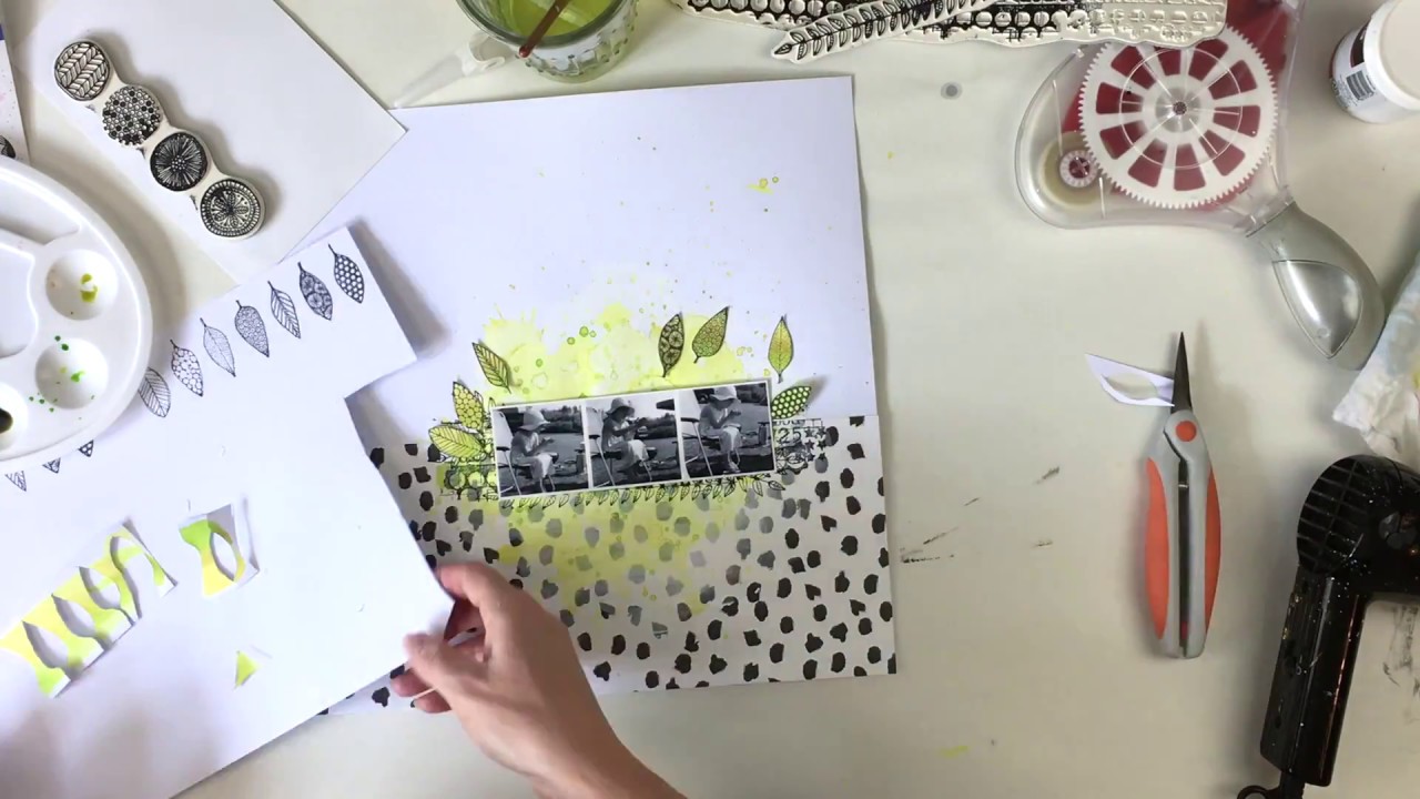 Birgit Koopsen Design Team - Mixed Media Scrapbooking - Scraplift
