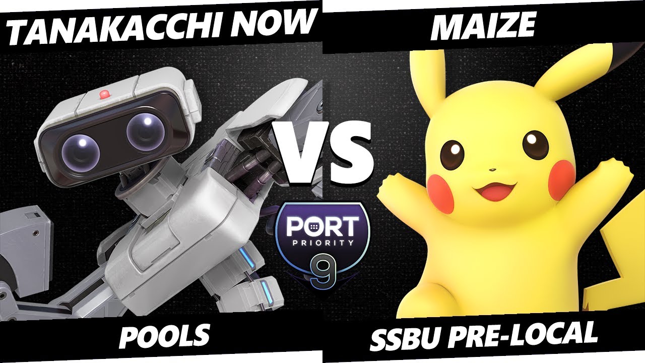Port 9 Pre-Local - Tanakacchi now (ROB) Vs. Maize (Pikachu) Smash Ultimate - SSBU