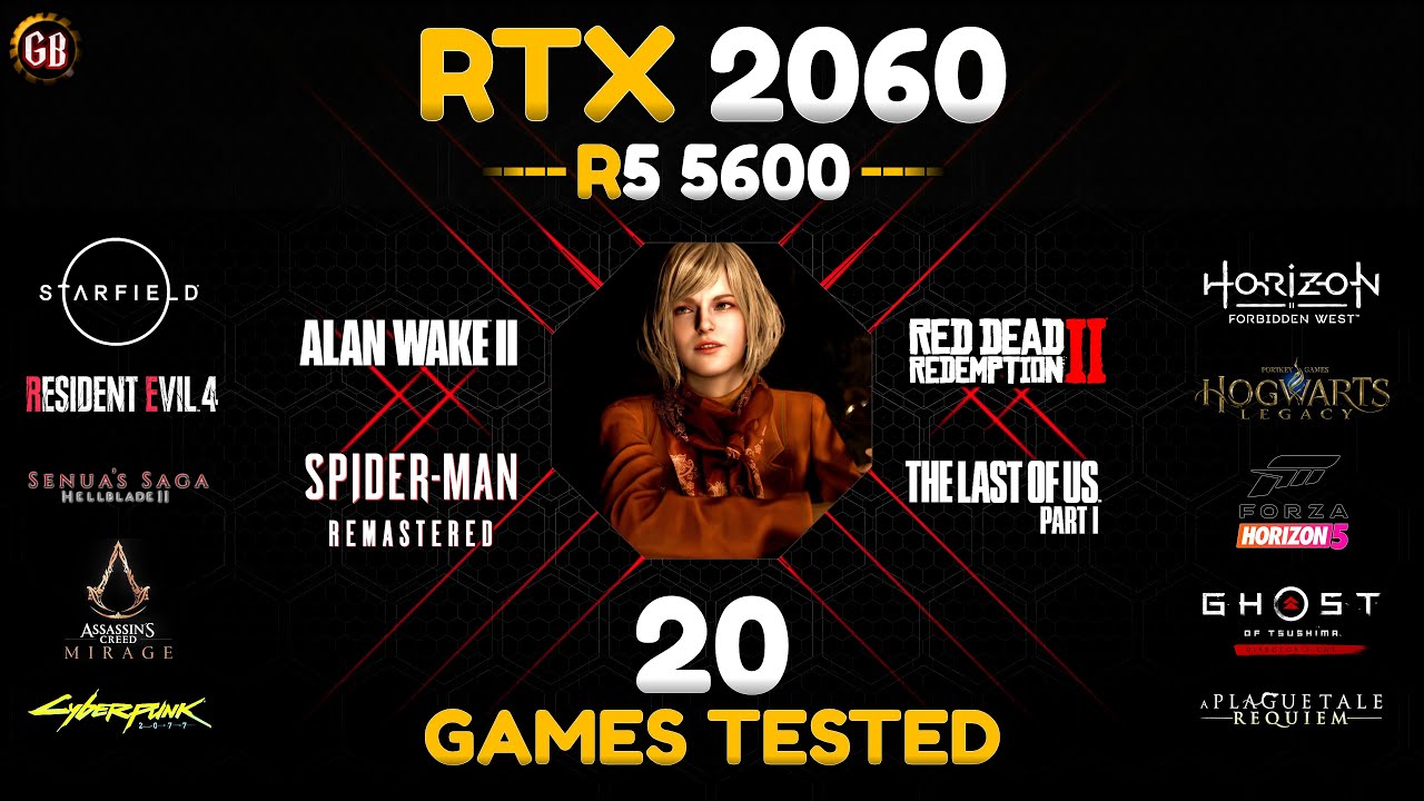 RTX 2060 + Ryzen 5 5600 - 20 Games Tested️‍🔥