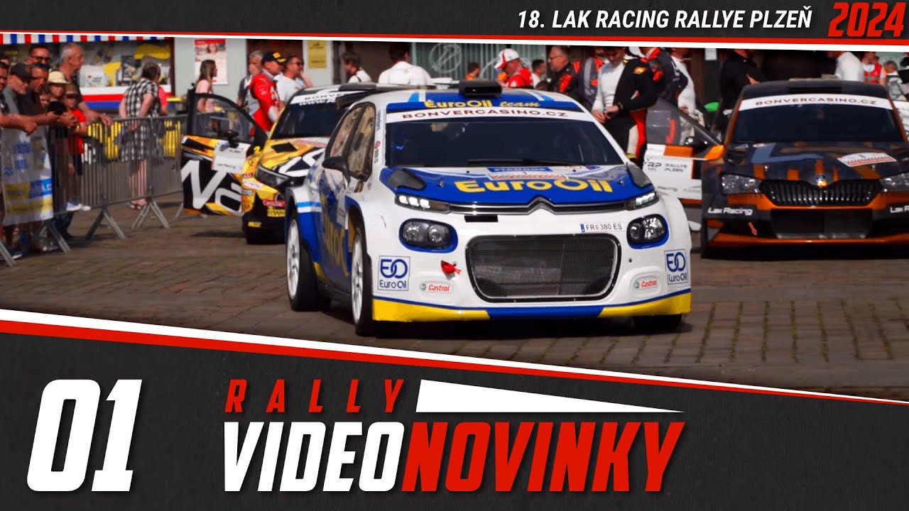 18. Lak Racing Rallye Plzeň 2024 - 🎥⁣ VIDEONOVINKY 01 - rozhovory před startem