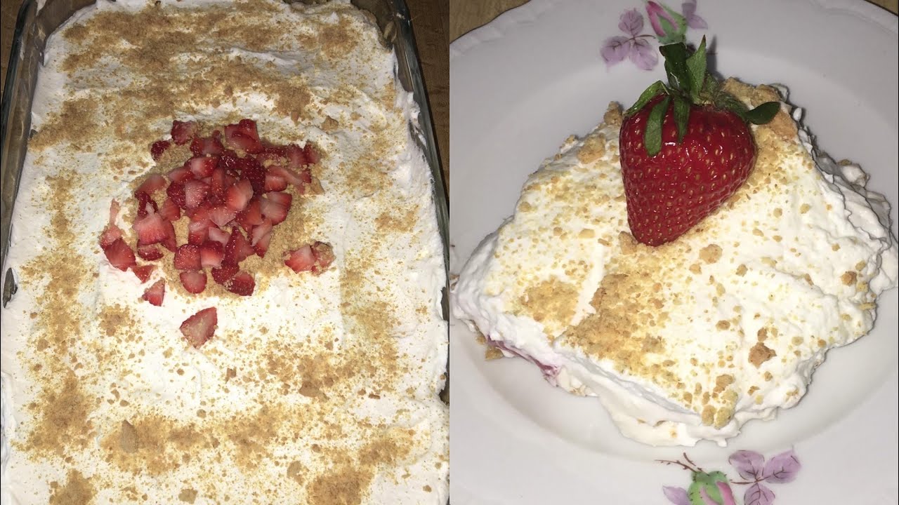Episode 272: No Bake Strawberry Cheesecake Lasagna 🍓 (Requested Recipe)