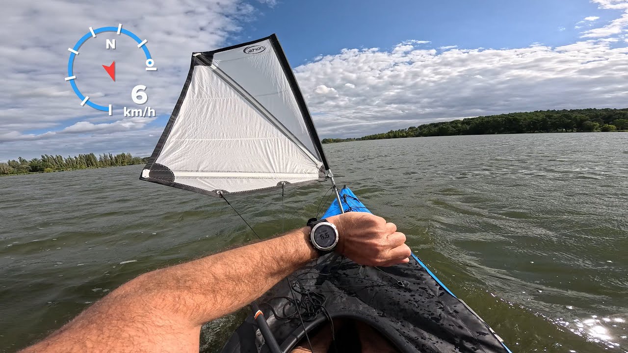 Umrundung der Insel Töplitz mit dem Scubi1 XL im hybrid mode ( naja fast 🤣)