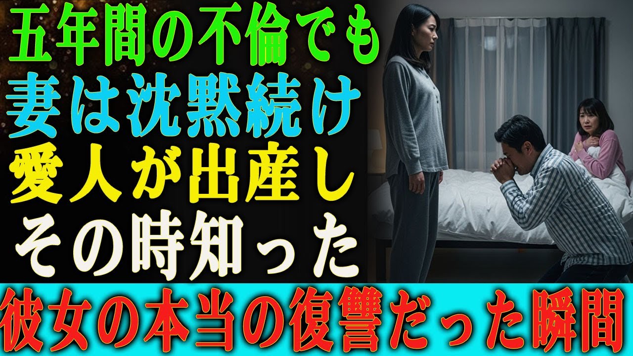 5年間の不倫――妻は沈黙を貫いた。 愛人が子どもを産んだその時、私はようやく知った…… 彼女の本当の復讐を。