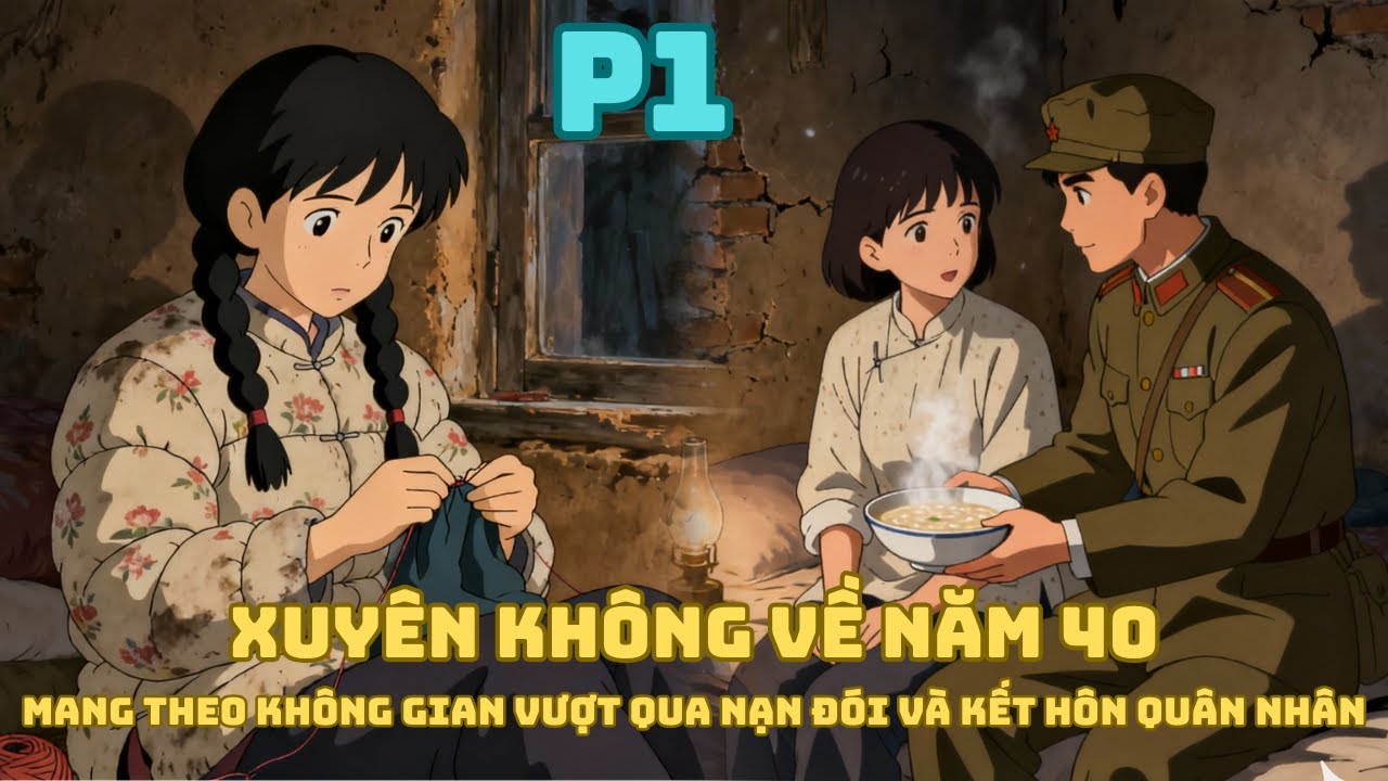 Xuyên Không Về Năm 40: Mang Theo Không Gian Vượt Qua Nạn Đói Và Kết Hôn Quân Nhân _ P1