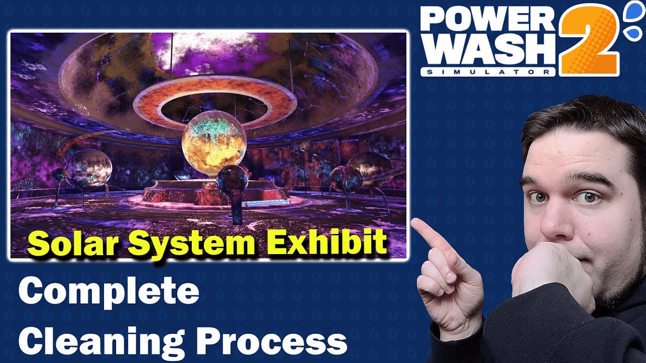 PowerWash Sim 2 - Walkthrough: Solar System Exhibit - #notalking