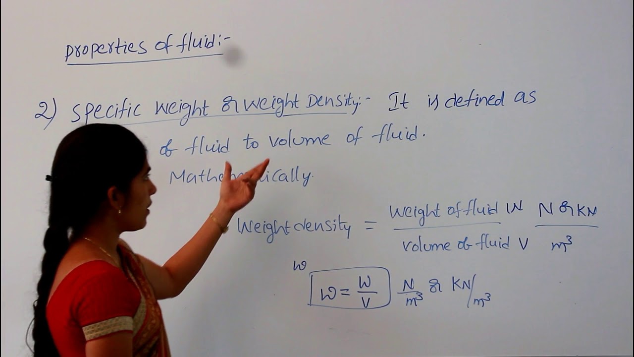 Properties of Fluids in fluid mechanics || etution ||