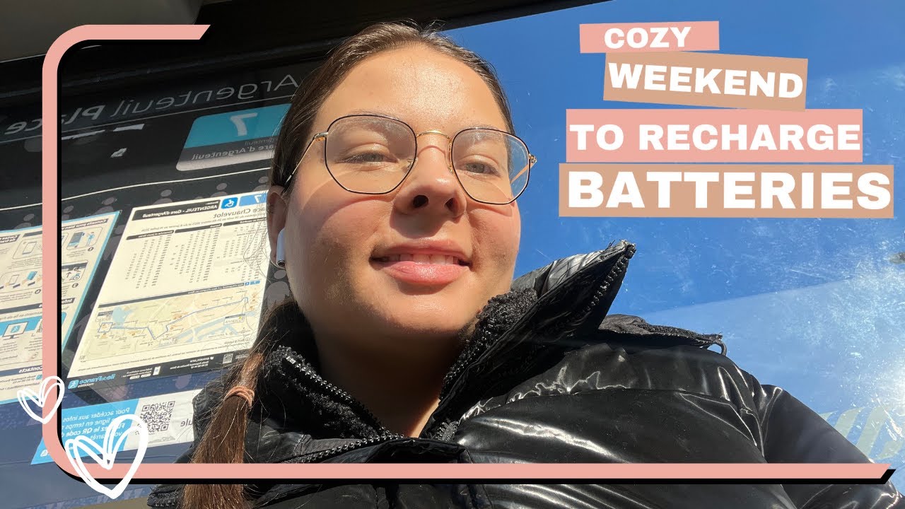 Spędź ze mną COZY WEEKEND | jak ładuję swoje baterie po intensywnym tygodniu | vlog z Paryża #3