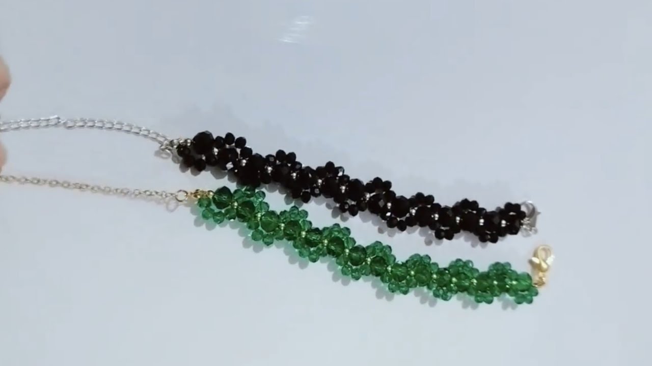 New design of breaclet/black colour  beaded bracelet/