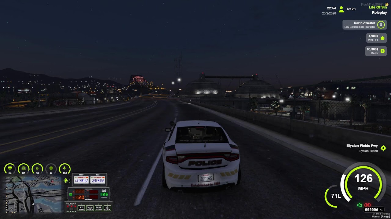 Episode 1.9: PD OutSide Today | Police Department | GTA RP | Life Of Sin