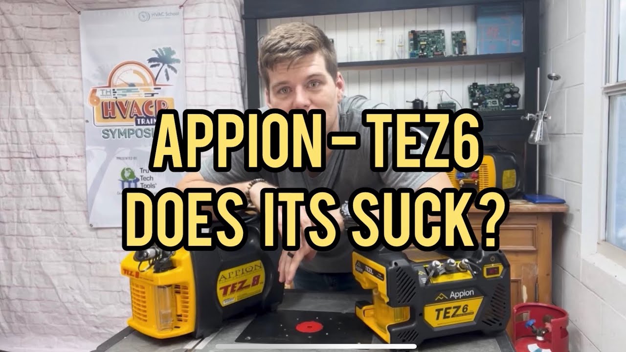 New Appion TEZ6 Vacuum Pump - Does it Suck? 