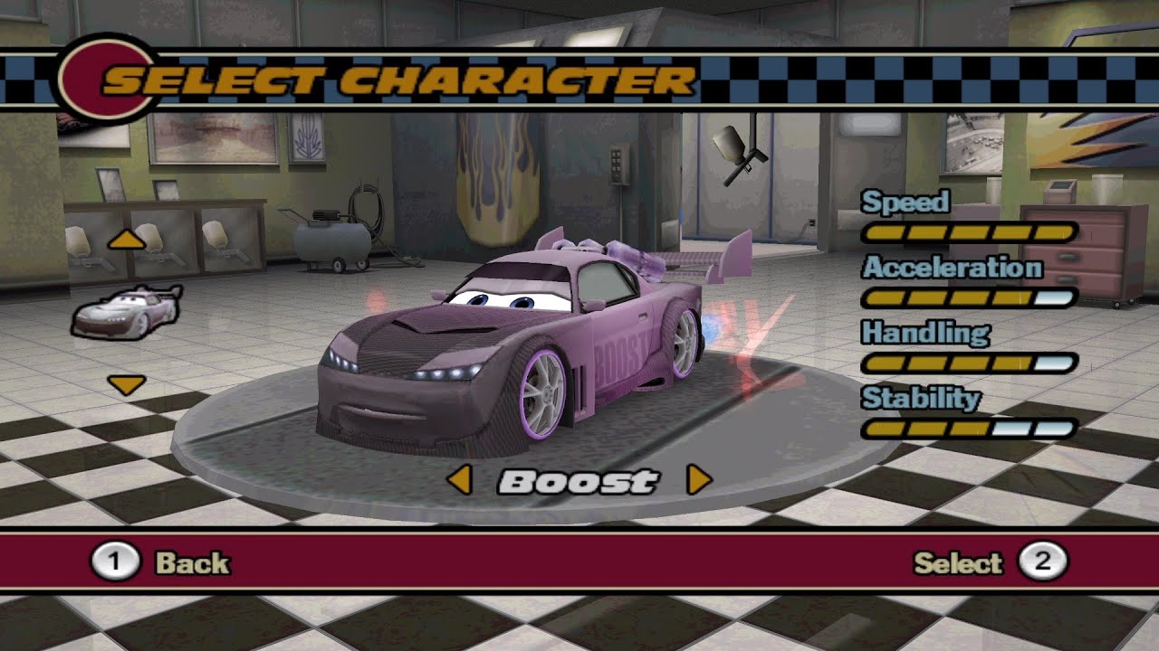 Cars Wii - Boost Gameplay (Dolphin)