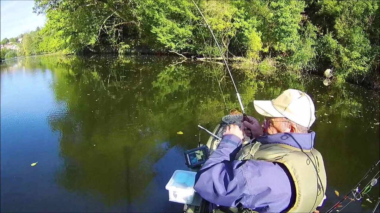 Pêche du sandre et de la perche en petite rivière