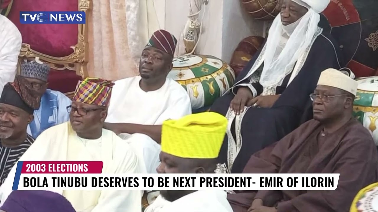 VIDEO: Tinubu Deserves to be Next President - Emir of Ilorin