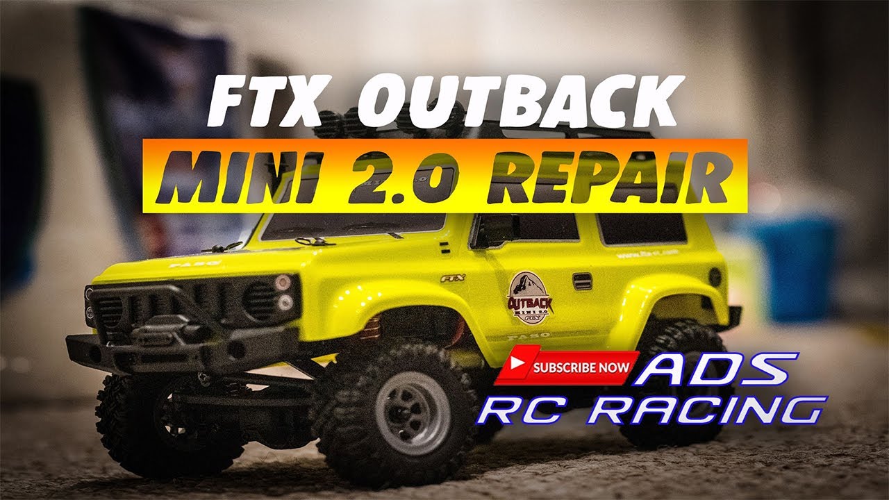 FTX OUTBACK mini 2.0 Repairing a Bent Front Axle
