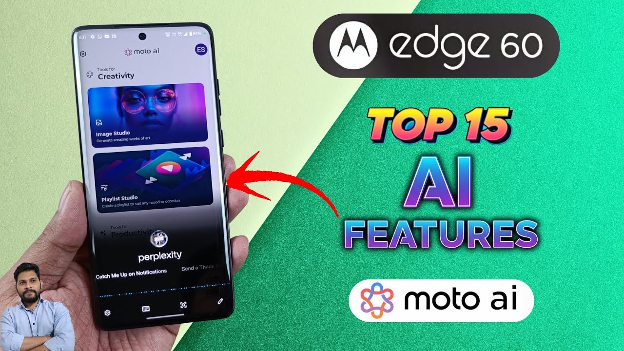 Moto Edge 60: 15 лучших функций искусственного интеллекта, которые вы должны использовать в своем...