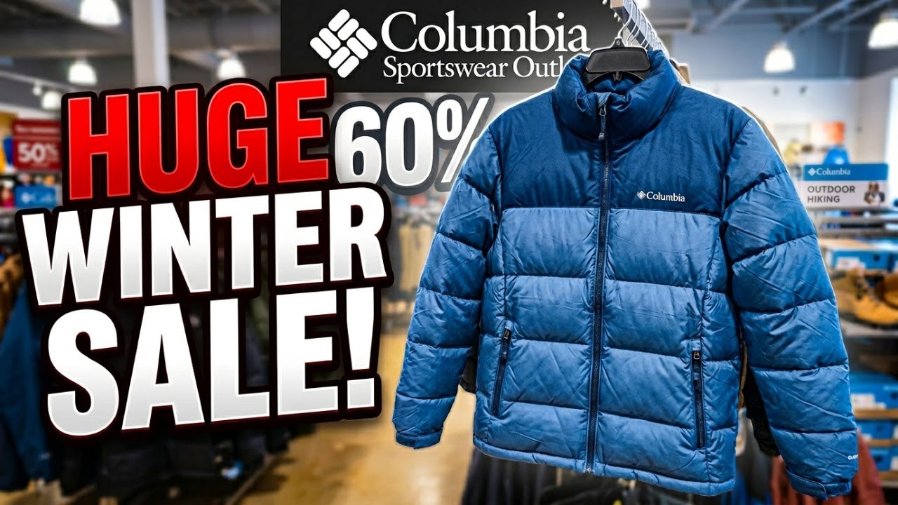 HUGE Winter Sale at Columbia Sportswear Outlet | 60% OFF Jackets + MORE