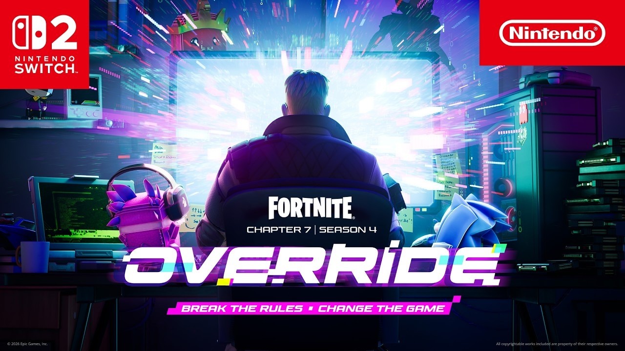 Fortnite Battle Royale Chapter 7 Season 4: Override (Nintendo Switch 2 / Nintendo Switch)