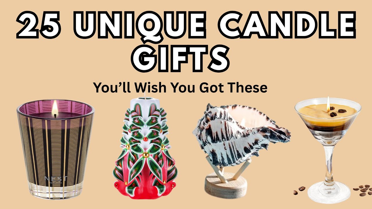 25 Unique Candle Gifts You&rsquo;ll Love 🎁